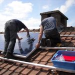 Instalación de paneles solares energía verde