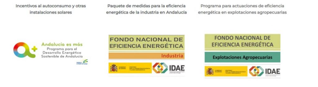 Subvenciones autoconsumo Junta de Andalucía